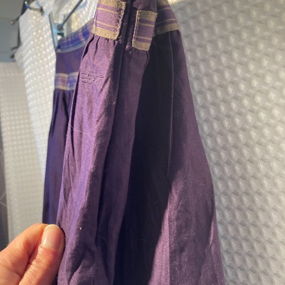 Esprit Purple Skirt with Beaded Accents - NWT - Picture 4 of 11